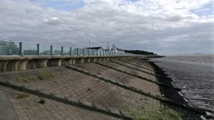 Flood defence installation, Paull coastline. Image credit: Hardy Services